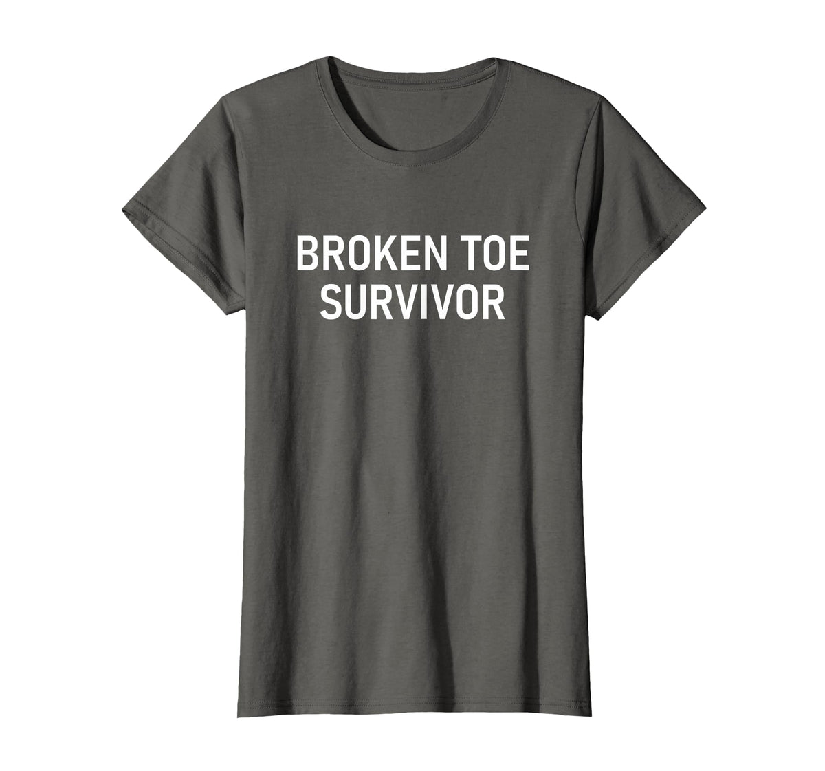 Broken Toe Survivor, Funny, Jokes, Sarcastic T-Shirt