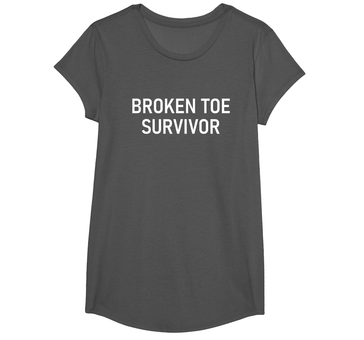 Broken Toe Survivor, Funny, Jokes, Sarcastic T-Shirt