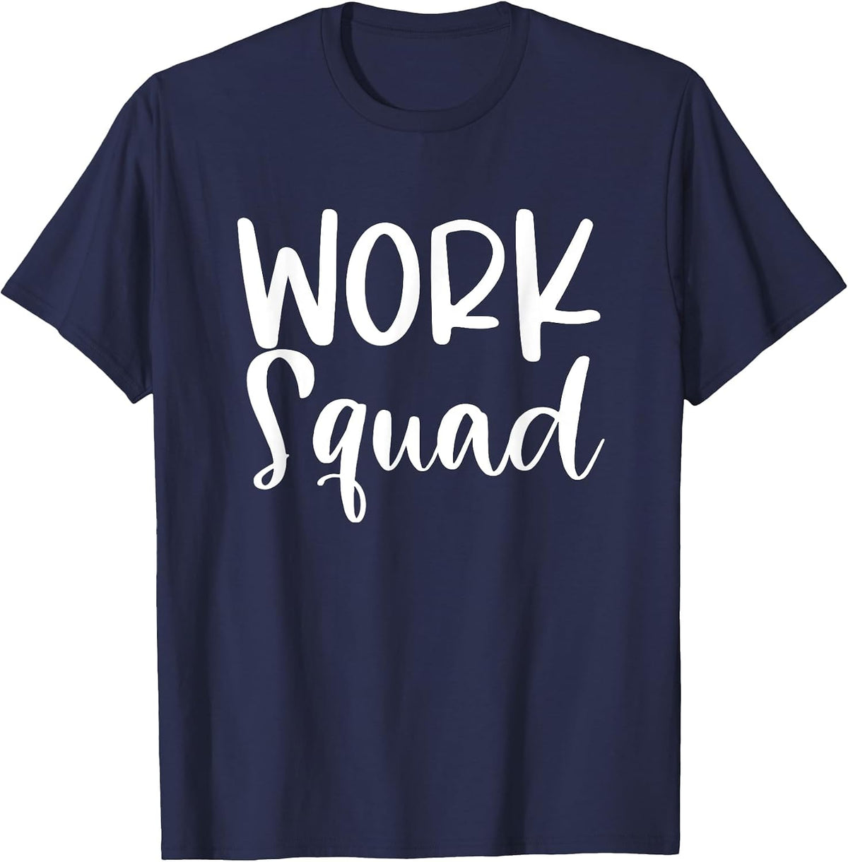 Work Squad Bestie Matching Coworker Employee Cute Work BFF T-Shirt
