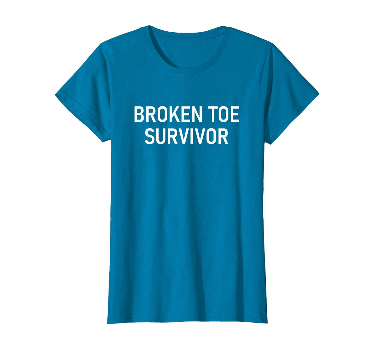 Broken Toe Survivor, Funny, Jokes, Sarcastic T-Shirt