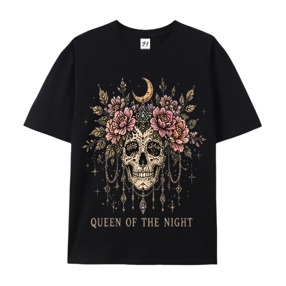 Halloween Shirts Halloween t Shirts for Women Skeleton Cotton tee