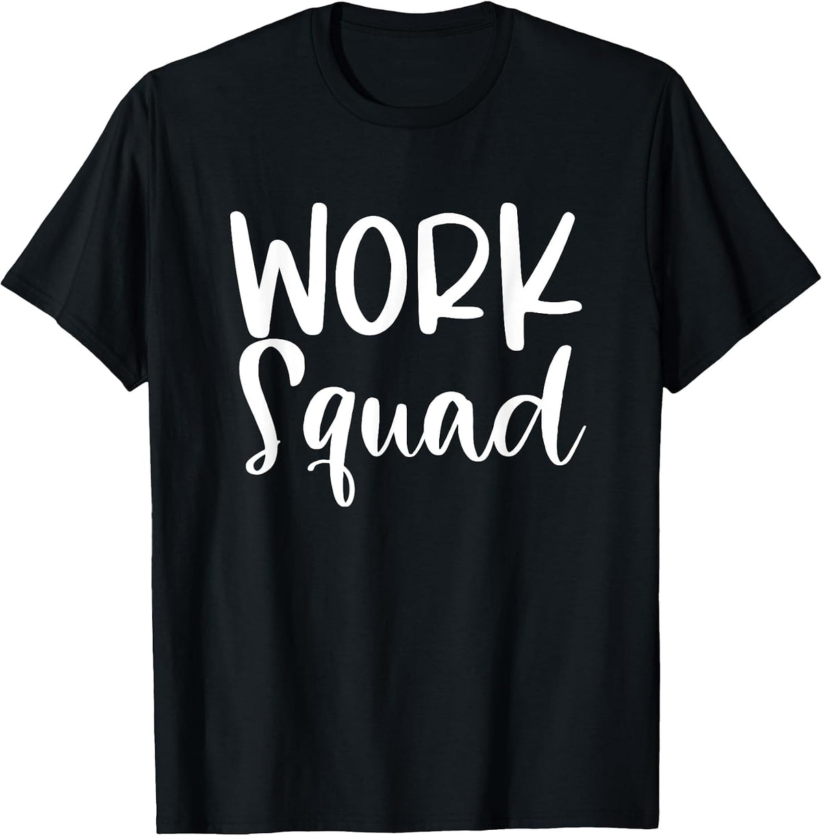 Work Squad Bestie Matching Coworker Employee Cute Work BFF T-Shirt