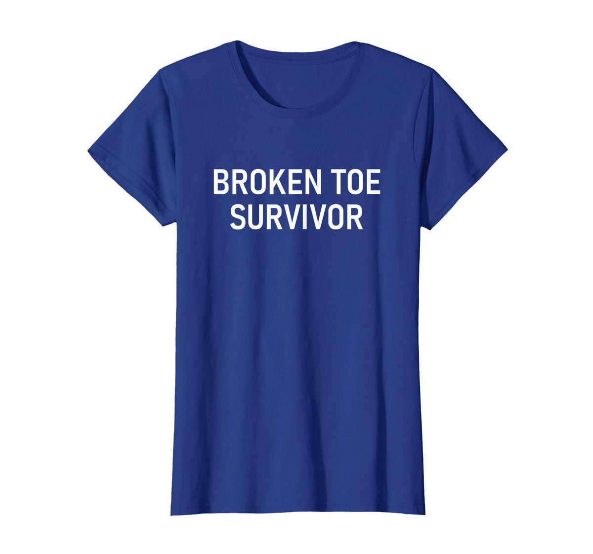 Broken Toe Survivor, Funny, Jokes, Sarcastic T-Shirt