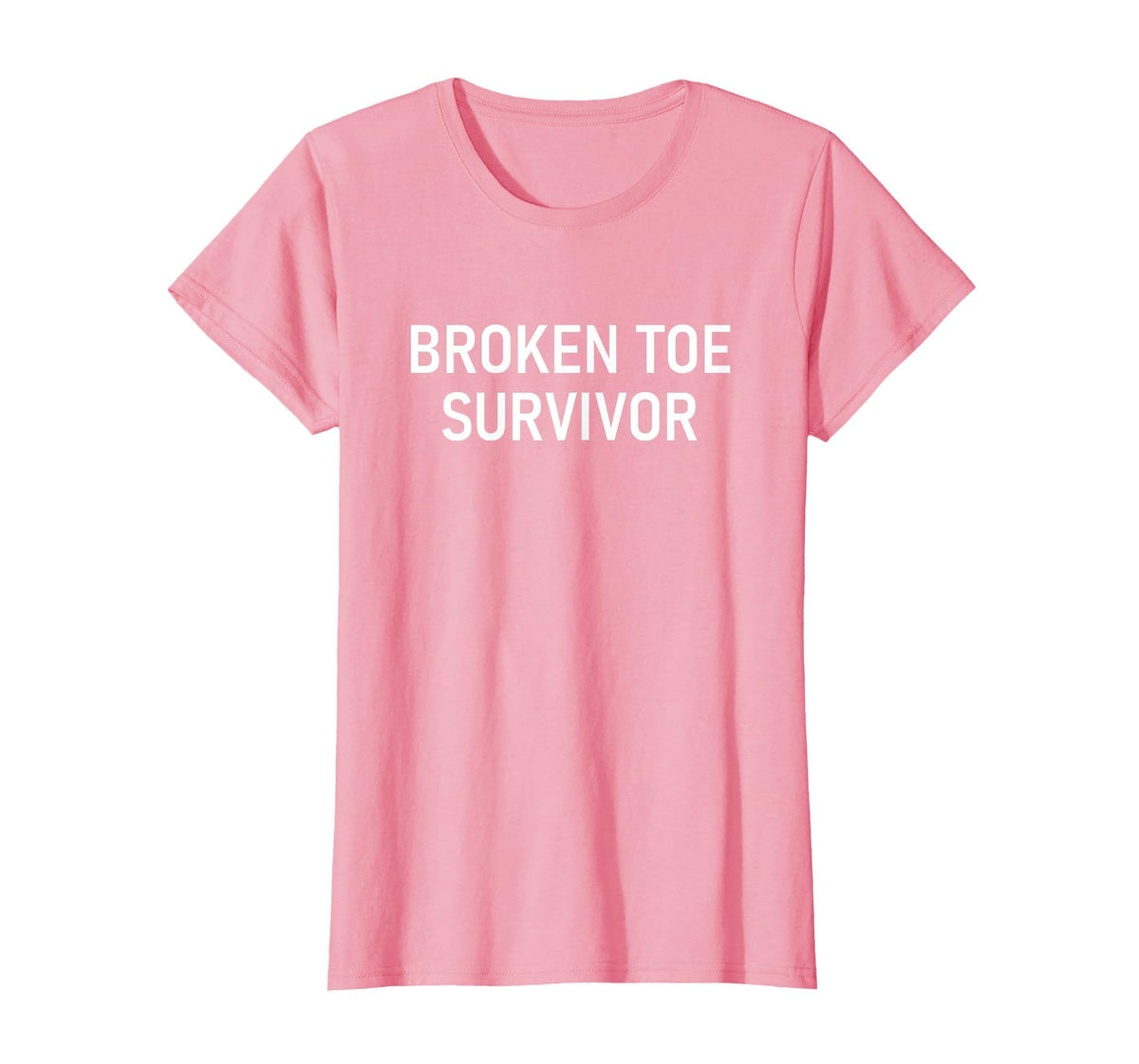 Broken Toe Survivor, Funny, Jokes, Sarcastic T-Shirt