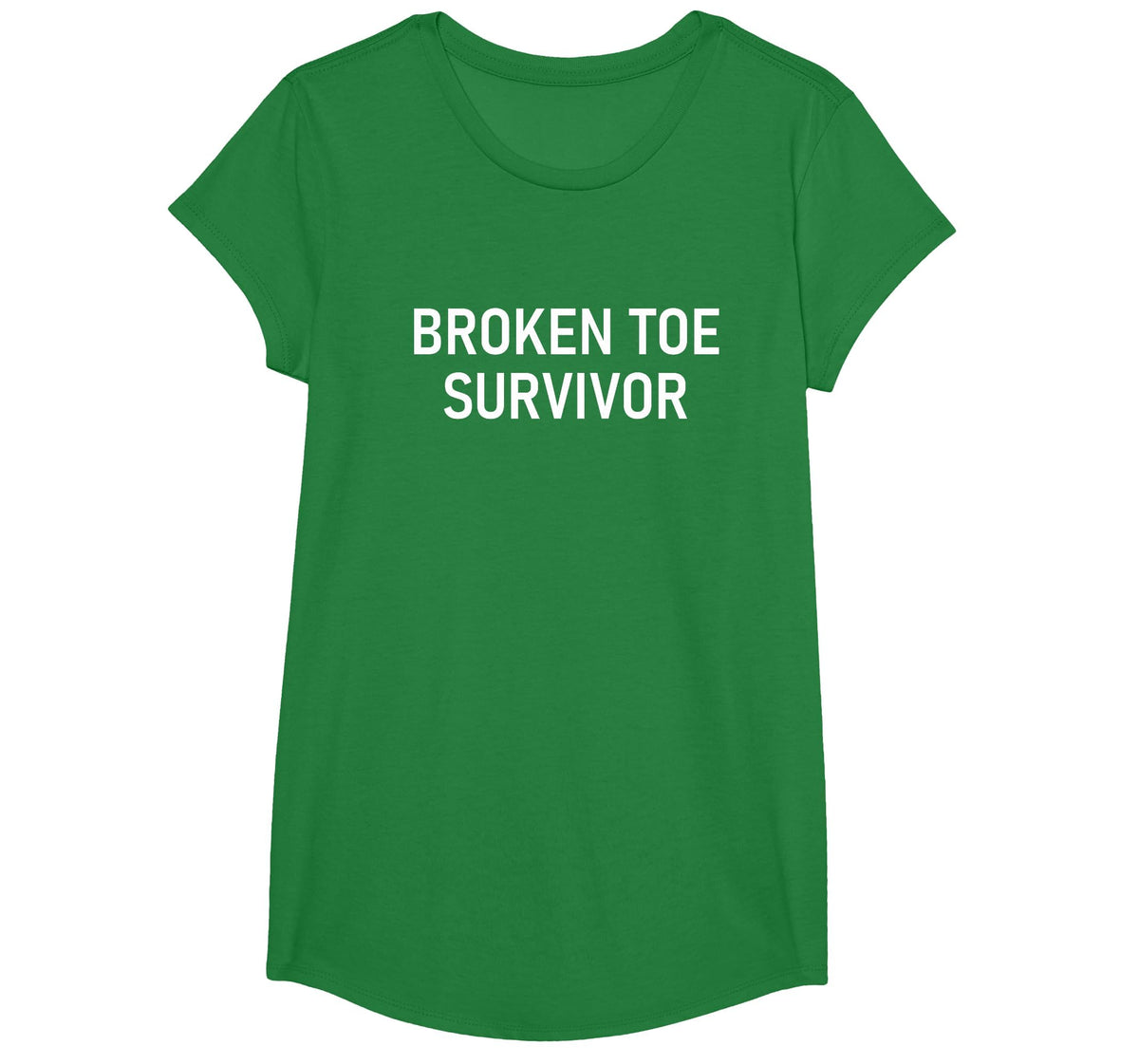 Broken Toe Survivor, Funny, Jokes, Sarcastic T-Shirt