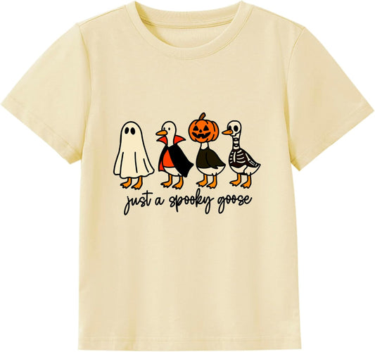 Toddler Halloween Shirt Baby Kid Cute Boo Pumpkin Tees Boys Girls Halloween Tops Clothes 2-7 Years