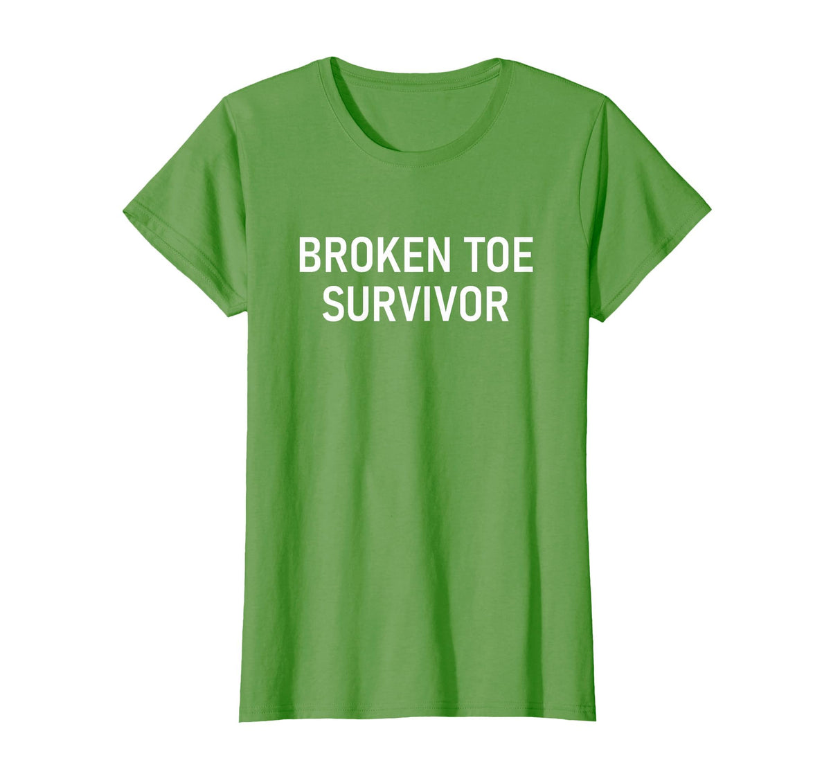 Broken Toe Survivor, Funny, Jokes, Sarcastic T-Shirt