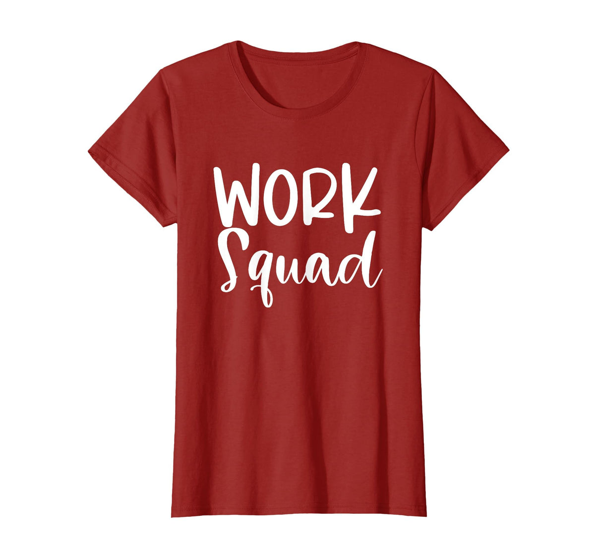 Work Squad Bestie Matching Coworker Employee Cute Work BFF T-Shirt