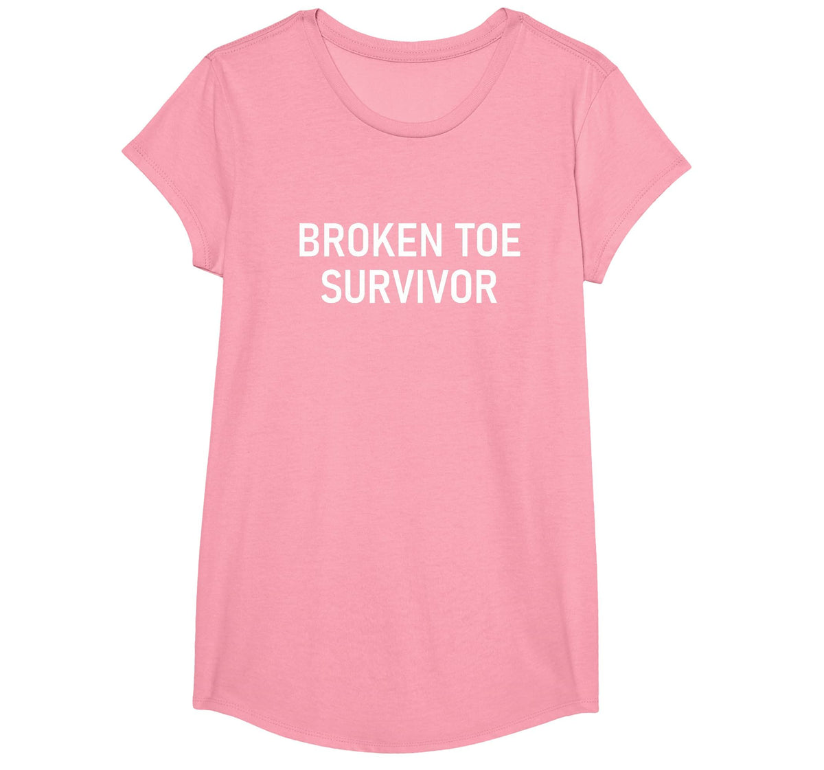 Broken Toe Survivor, Funny, Jokes, Sarcastic T-Shirt