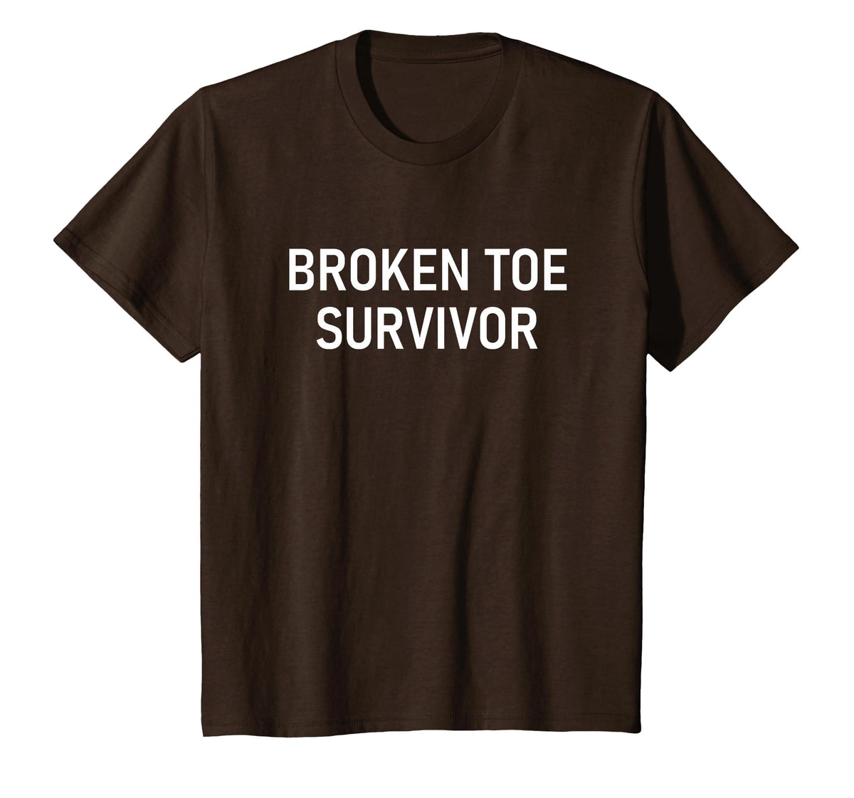 Broken Toe Survivor, Funny, Jokes, Sarcastic T-Shirt