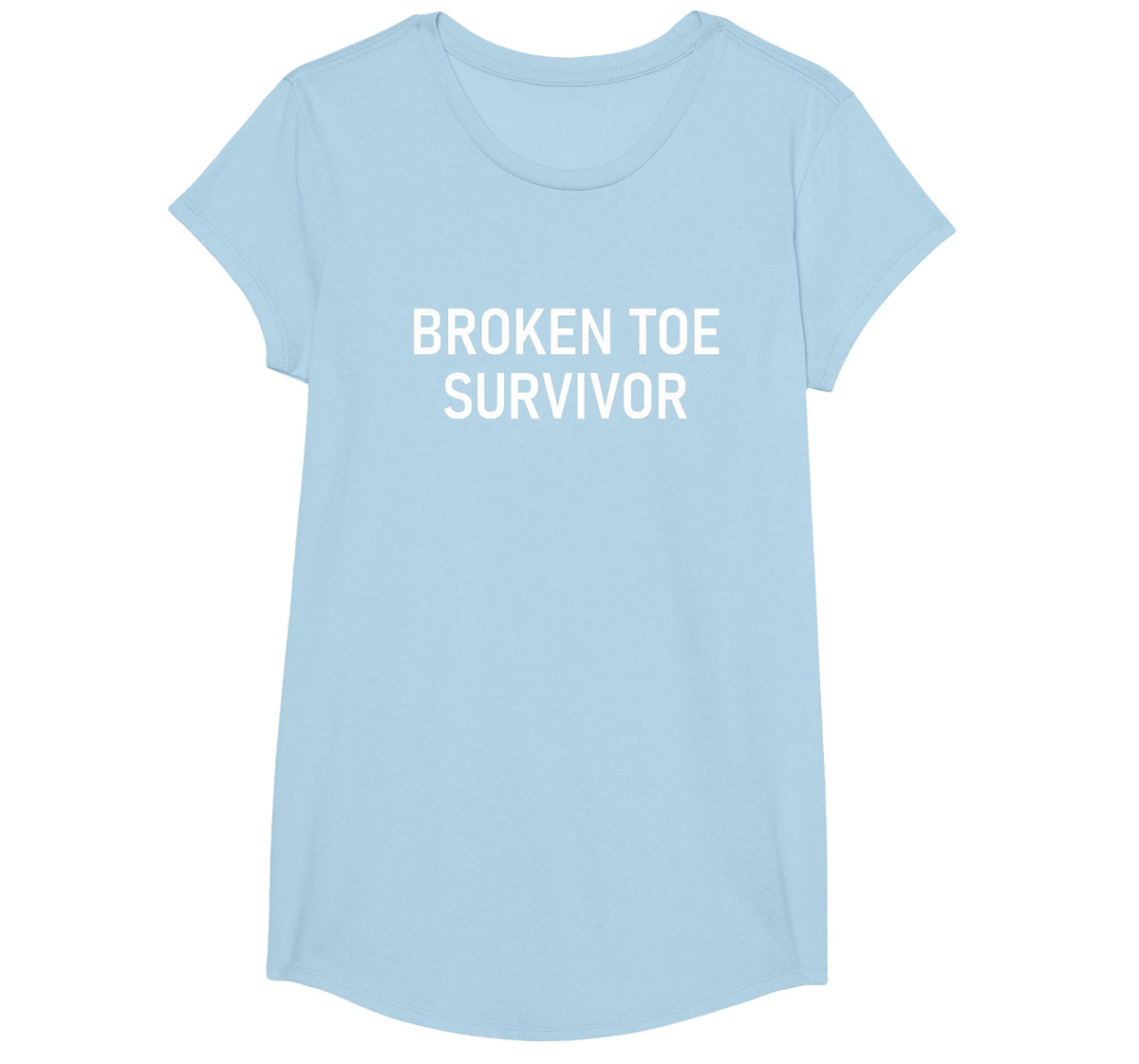 Broken Toe Survivor, Funny, Jokes, Sarcastic T-Shirt