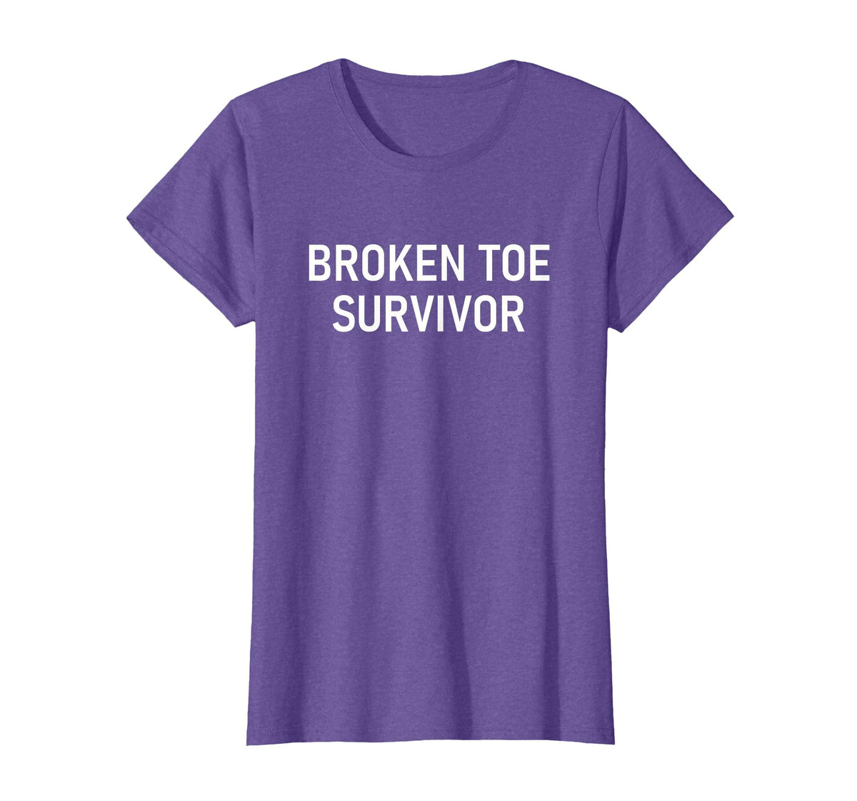 Broken Toe Survivor, Funny, Jokes, Sarcastic T-Shirt