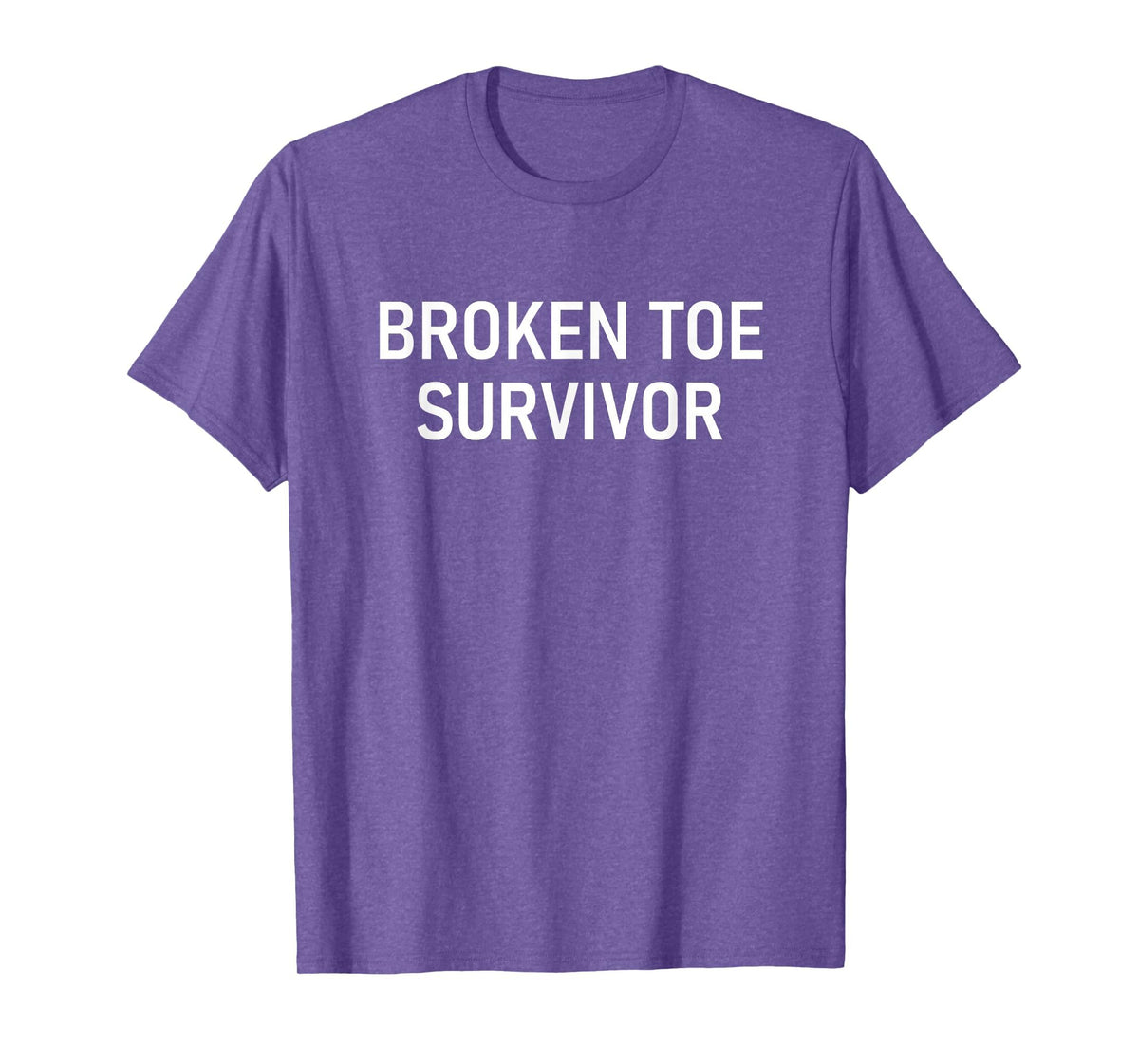 Broken Toe Survivor, Funny, Jokes, Sarcastic T-Shirt