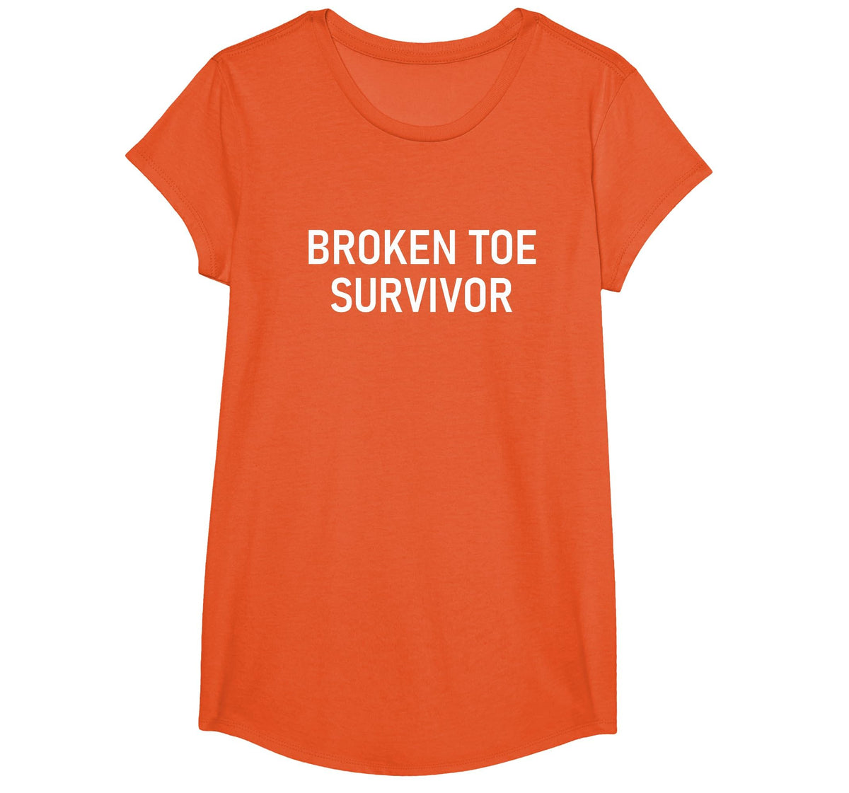 Broken Toe Survivor, Funny, Jokes, Sarcastic T-Shirt