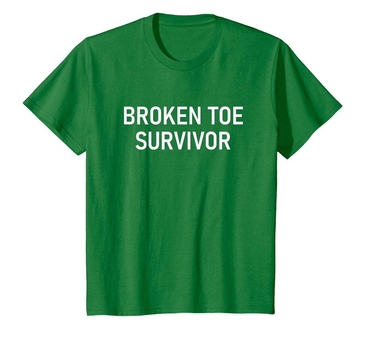 Broken Toe Survivor, Funny, Jokes, Sarcastic T-Shirt