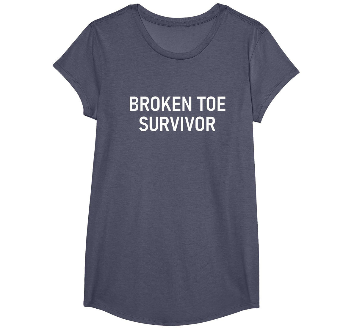 Broken Toe Survivor, Funny, Jokes, Sarcastic T-Shirt