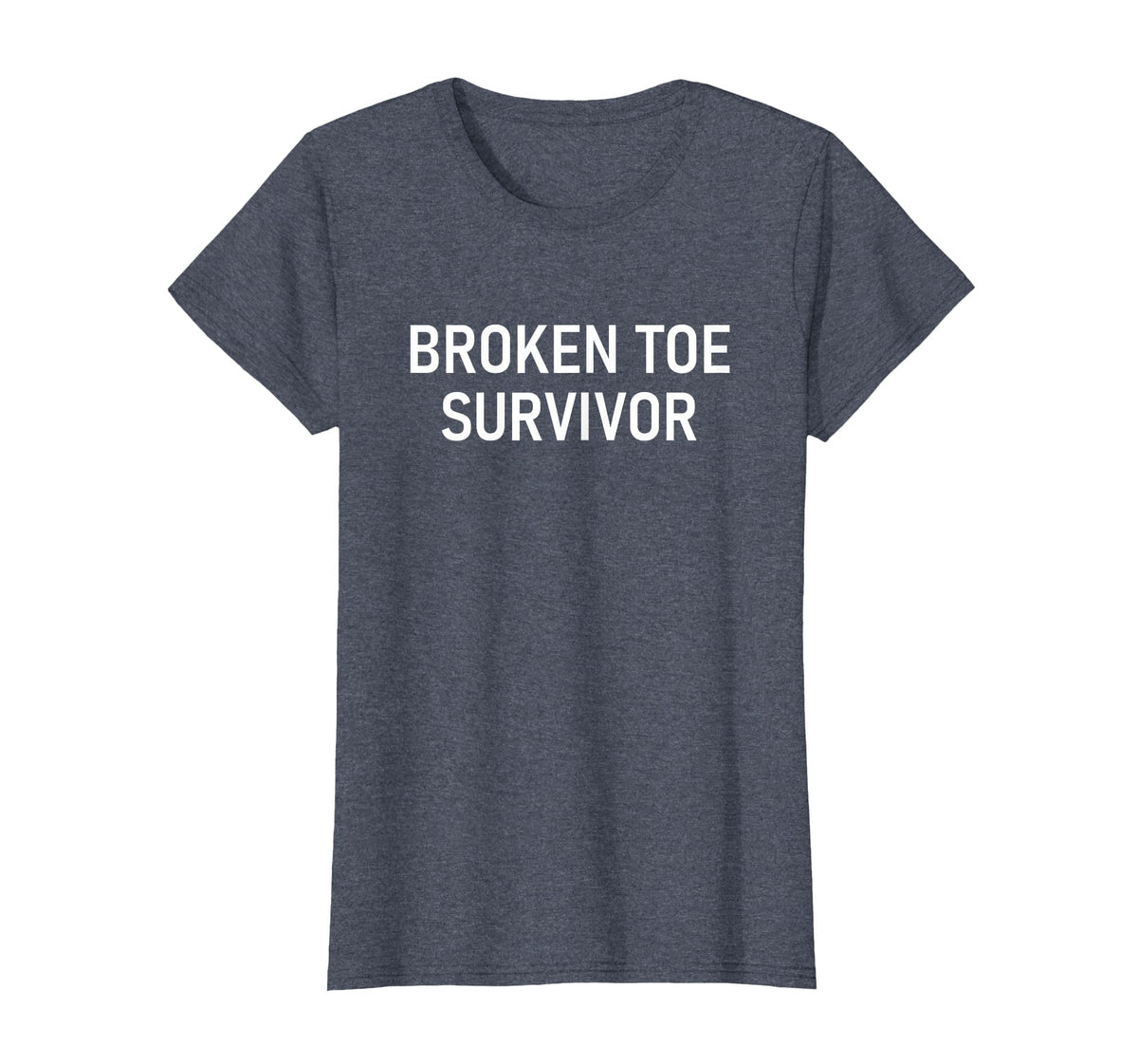Broken Toe Survivor, Funny, Jokes, Sarcastic T-Shirt