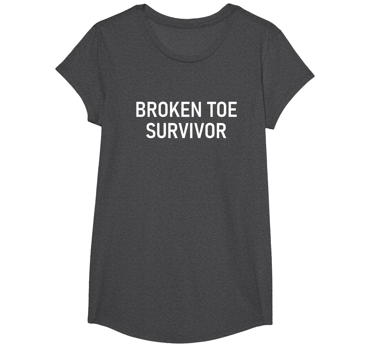 Broken Toe Survivor, Funny, Jokes, Sarcastic T-Shirt