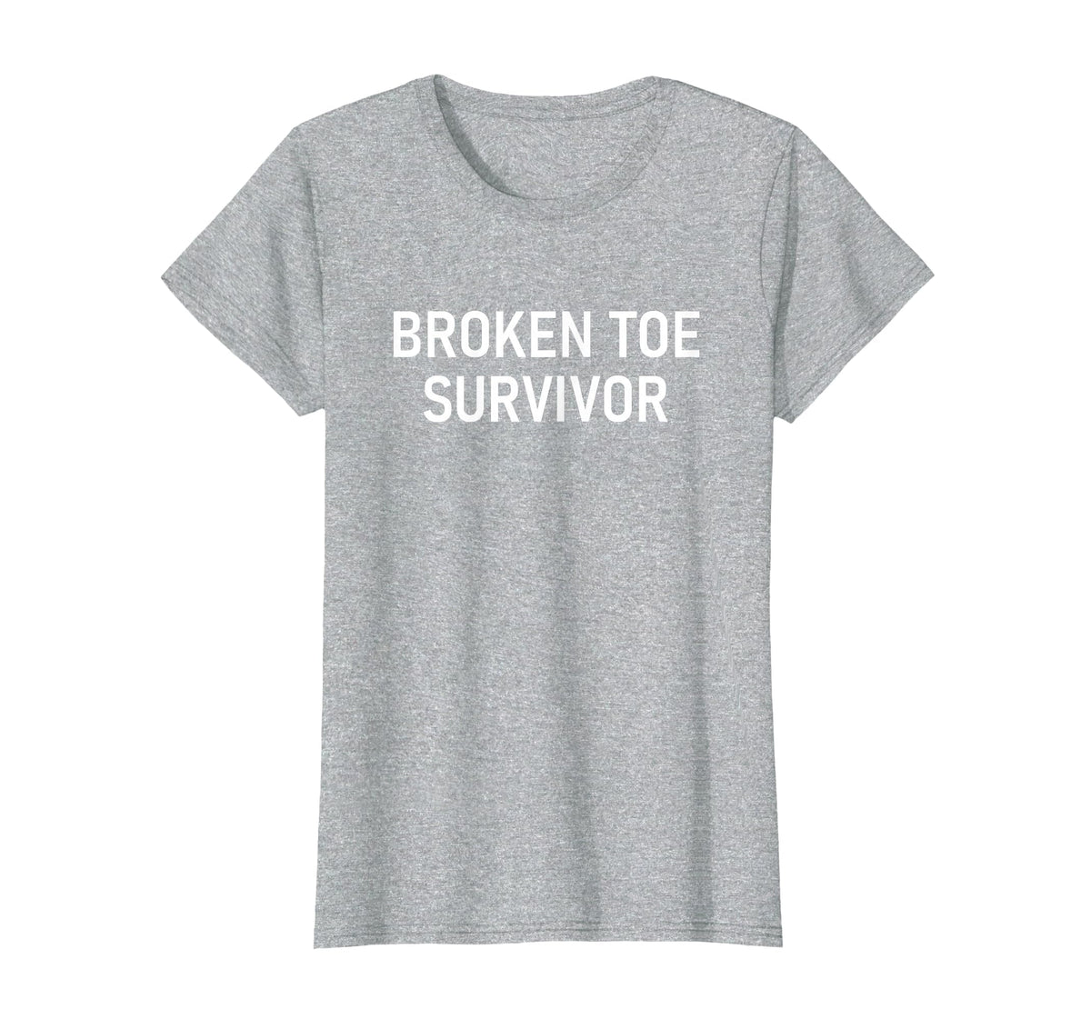 Broken Toe Survivor, Funny, Jokes, Sarcastic T-Shirt