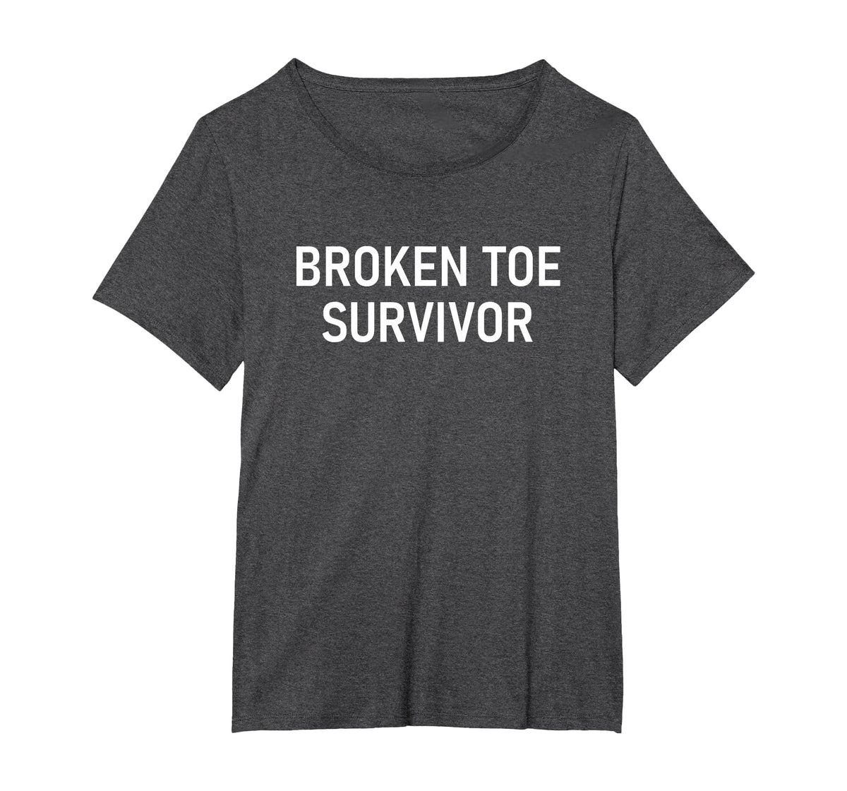 Broken Toe Survivor, Funny, Jokes, Sarcastic T-Shirt