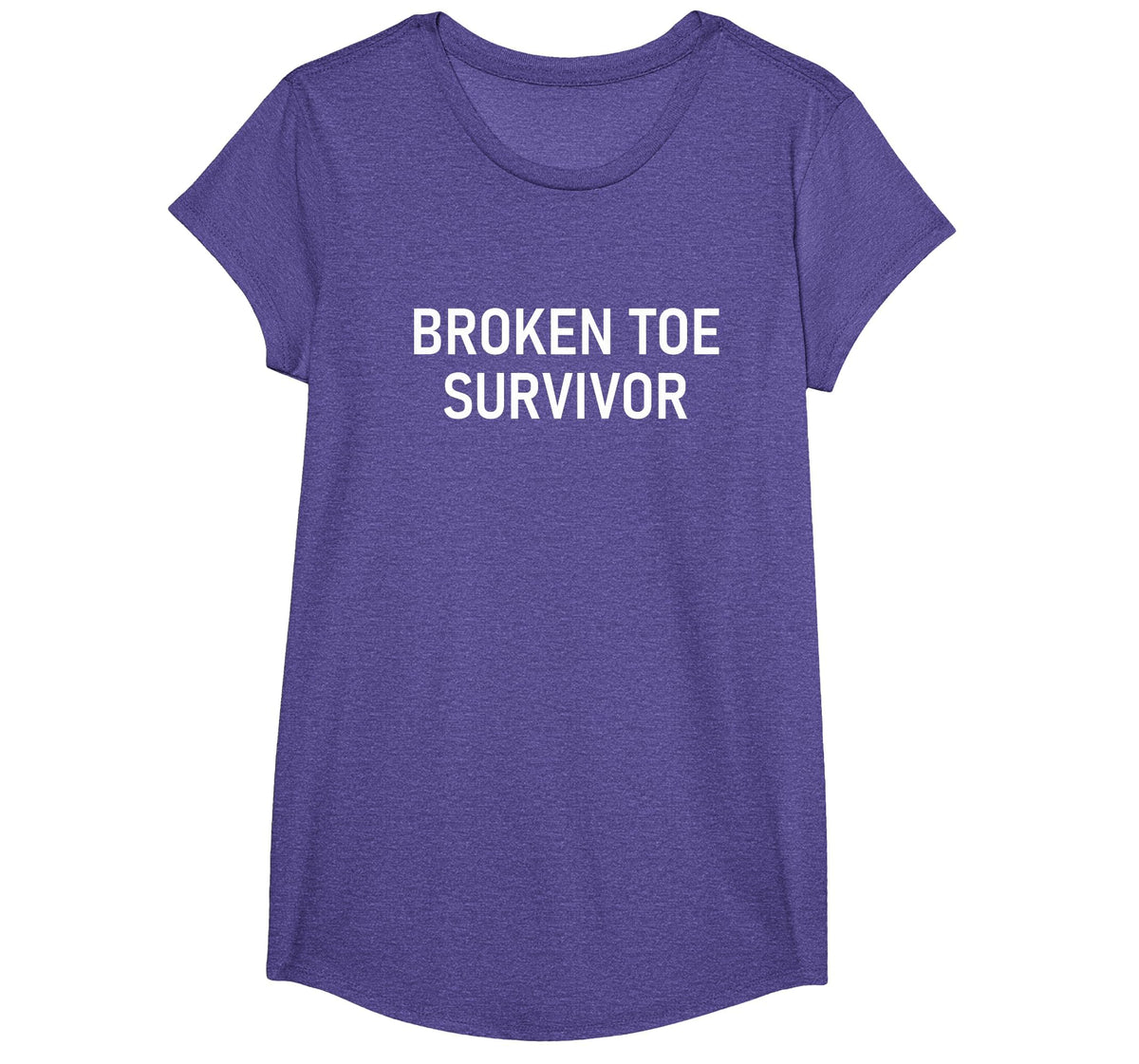 Broken Toe Survivor, Funny, Jokes, Sarcastic T-Shirt