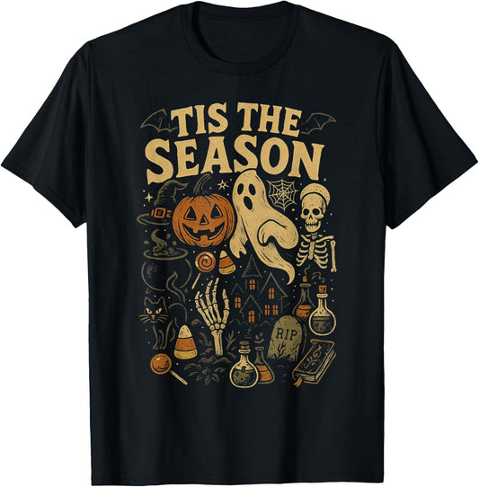 Retro Halloween Tis' the Season T-Shirt